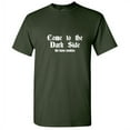 thumbnail image 1 of Come to the Dark Side We Have Cookies Shirt For Gift Lovers Graphic Funny T Shirt For Men, 1 of 5