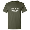 thumbnail image 1 of Come to the Dark Side We Have Cookies Shirt For Gift Lovers Graphic Funny T Shirt For Men, 1 of 5