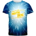 thumbnail image 1 of Come to the Math Side We have Pi All Over Mens T Shirt Multi LG, 1 of 2