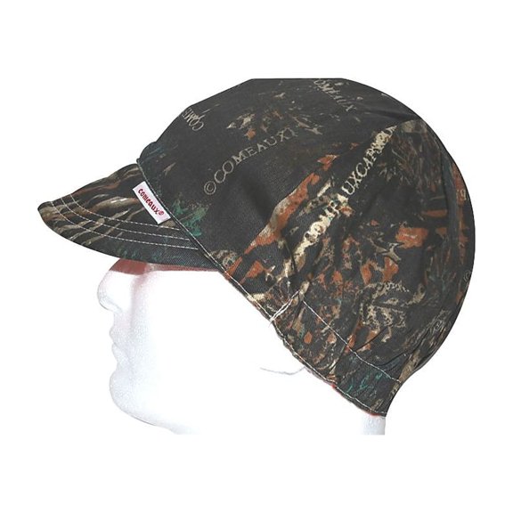 Comeaux 100% Cotton Camouflage Reversible Soft Brim Comfort Round Crown Cap 7 1/4 in 1182000C71/4