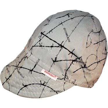 U.S. Welder Barbed Wire Print Reversible Welding Cap – 100% Cotton