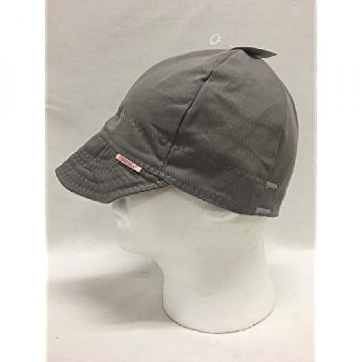  Comeaux Caps Reversible Welding Cap Solid Black 7 1/4
