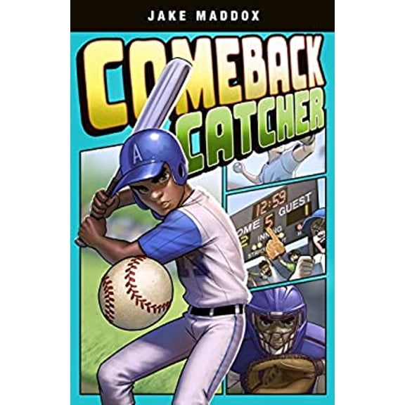 Pre-Owned Comeback Catcher Jake Maddox Graphic Novels Paperback Jake Maddox