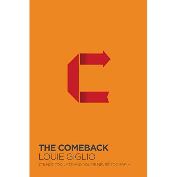 Pre-Owned The Comeback: It's Not Too Late and You're Never Too Far (Paperback) 0718097130 9780718097134