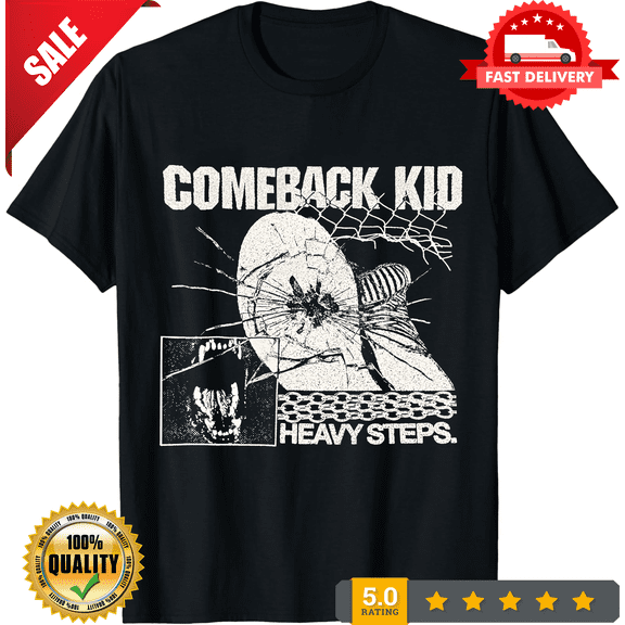 Comeback Kid Band Black Heavy Cotton Size S-5XL T-Shirt, LIMITED EDITION-TH70089