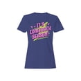thumbnail image 1 of Comeback Season: Bold Neon Design Women's T-shirt, 1 of 3
