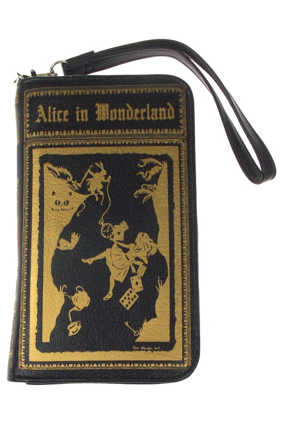 Alice in Wonderland Book Wallet