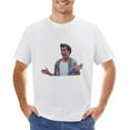 thumbnail image 1 of Comedian Hawaiian Shirt Men’s Graphic T-shirt Vintage Short Sleeve Sport Tee White S, 1 of 2