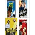 thumbnail image 1 of Comedy 4 Pack DVD Bundle: Major Payne, 2 Movies: Ride Along 2-Movie Collection, Central Intelligence, SCOOP, 1 of 5