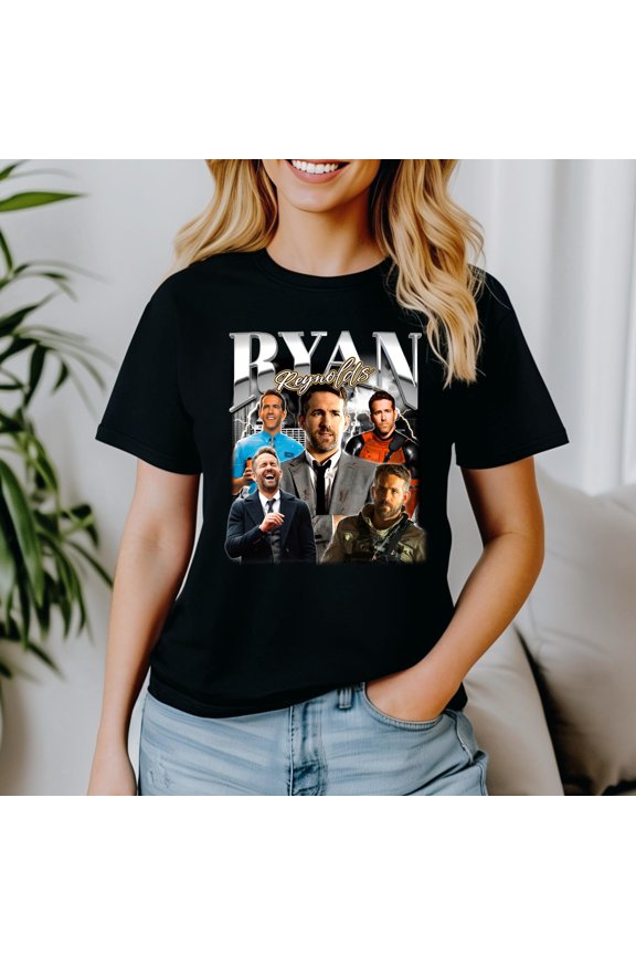 Comedy Actor Inspired Classic Portrait Design T-shirt