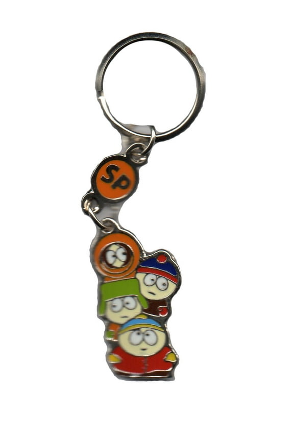 Comedy Central Kenny & Friends South Park Metal Keychain Keyring