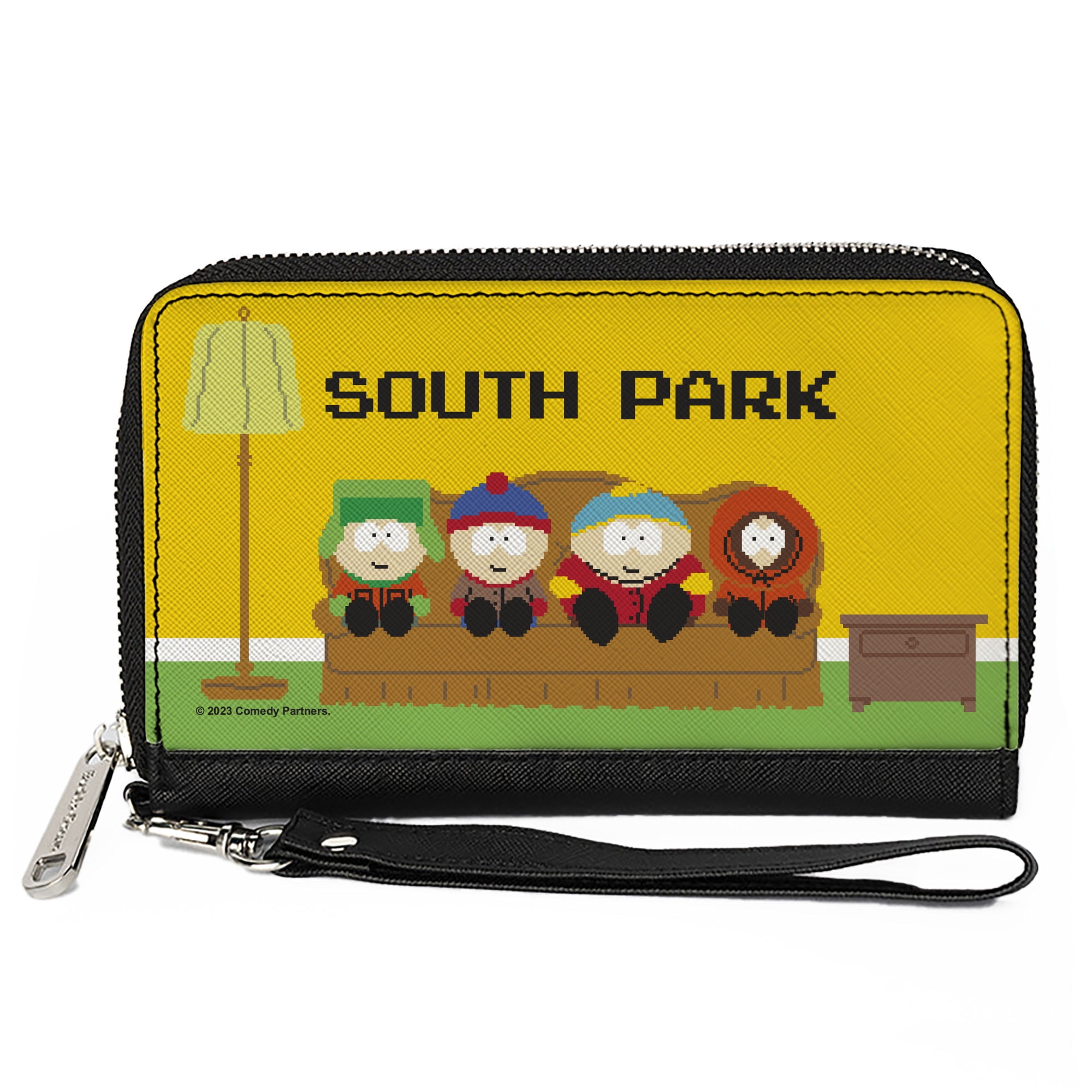 Comedy Central Wallet, Zip Around, South Park Boys 8 Bit Couch Pose ...