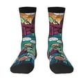 thumbnail image 1 of Comedy Invader Zim Adult Socks Breathable Cozy Soft Crew Socks Novelty Casual Calf Stockings For Men Women, 1 of 8