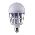 thumbnail image 1 of Comefolife Bug Zapper Light Bulb 2 in 1 Electronic Mosquito Killer Lamp LED Light for Fruit Flies Bug Fly Insect Mosquito Control, Suitable for Indoor Entryway Patio Doorway Corridor(1 Pcs), 1 of 9