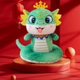 thumbnail image 1 of Comefolife Chinese New Year Plush Snake Animals Year of The Snake Stuffed Mascot Doll Snake Plush Toys Chinese Zodiac Snake Decor for Spring Festival Lunar New Year Gifts Blessing Souvenir, 1 of 9