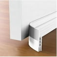 thumbnail image 1 of Comefolife Door Draft Stopper, Under Door Sweep for Exterior & Interior Doors, Weather Stripping Door Seal, Garage Window Blocker Noise Cold Air Insulation, Draft Guard White-37in, 1 of 8