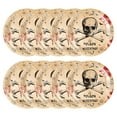 thumbnail image 1 of Loyerfyivos Halloween Tableware Party Supplies - Disposable Dinnerware Set with Paper Plates, Napkins, and Forks for Spooky Halloween Party Supplies, Birthday Decorations - Paper Plates(10pc) - 7in, 1 of 6