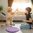 thumbnail image 1 of Comefolife Meditation Floor Pillow, Large Floor Seat Cushion,15.7 inch Round Floor Pillows Seating for Adults,Solid Thick Meditation Cushion for Yoga Balcony Living Room Tatami Outdoor,Light purple, 1 of 9