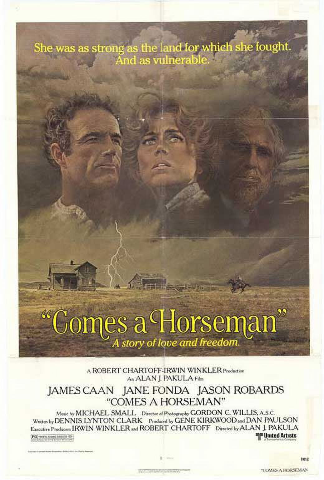 Comes A Horseman - movie POSTER (Style A) (27