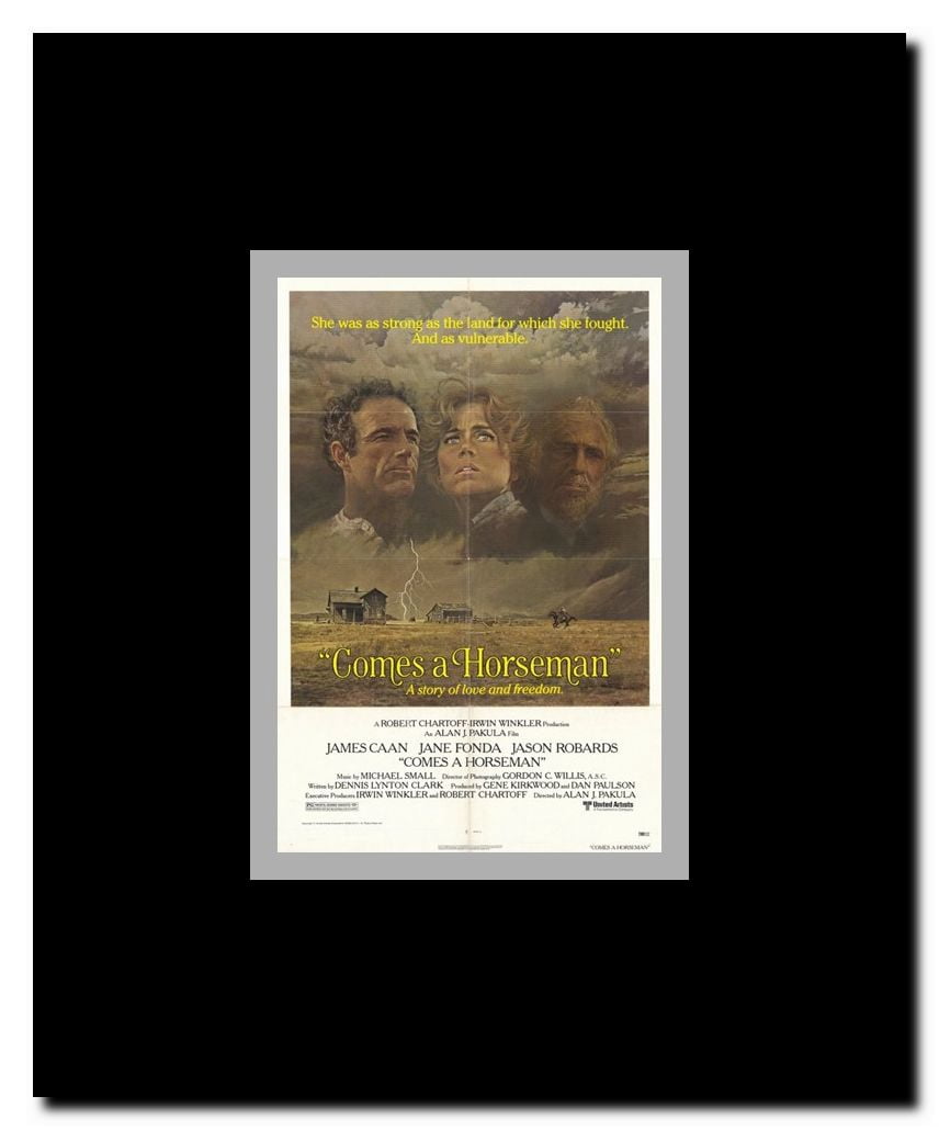 Comes a Horseman Framed Movie Poster