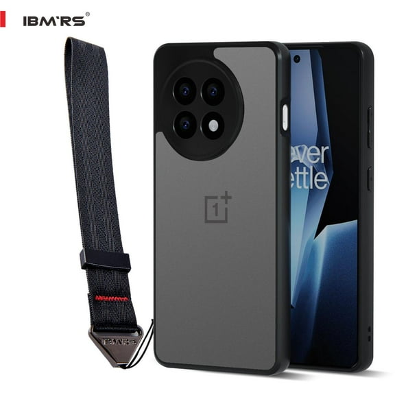(Comes with wrist strap)IBMRS for OnePlus Ace 5/13R Case,camo Clear transparent phone protection shell