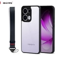 thumbnail image 1 of (Comes with wrist strap)IBMRS for Oppo Reno13 Pro Phone Case,Translucent Matte Back Slim Fit Shockproof Protective Case Cover - Black camo, 1 of 11