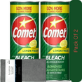 thumbnail image 1 of Comet 21 oz Lemon Scented Multipurpose Powder Cleaner with Bleach with Microfiber Solid Color Towel by BundleEase, 1 of 5
