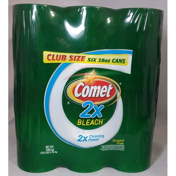 Comet 2X Bleach Powder Cleanser (28oz., 6pk.)