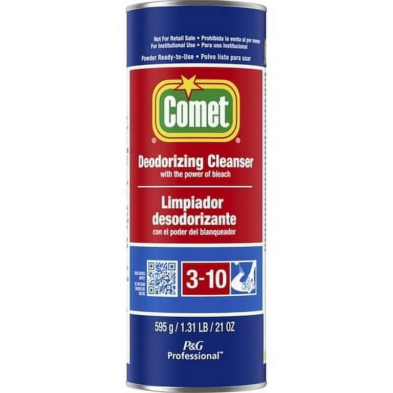 Deodorizing Cleanser with Bleach, Powder, 21 oz Canister