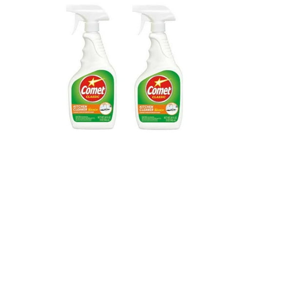 Comet Classic Kitchen Cleaner with Bleach 24 oz. Pack of 2