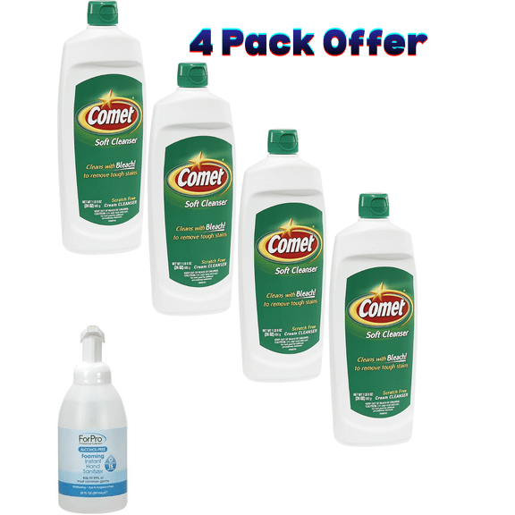 Comet Cleanser Cream with Bleach 24 oz
