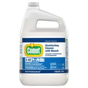 Comet  Professional Disinfecting-Sanitizing Bathroom Cleaner, 128 Oz Bottle, Case Of 3