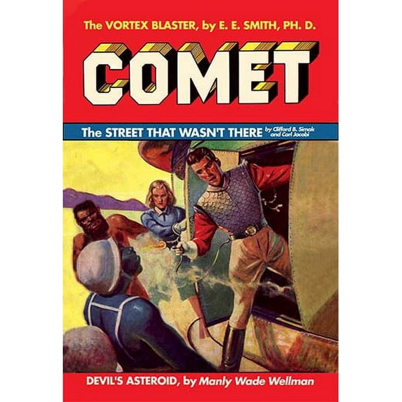 Comet: Getting Off the First Laser Blast Fine art canvas print (20" x 30")