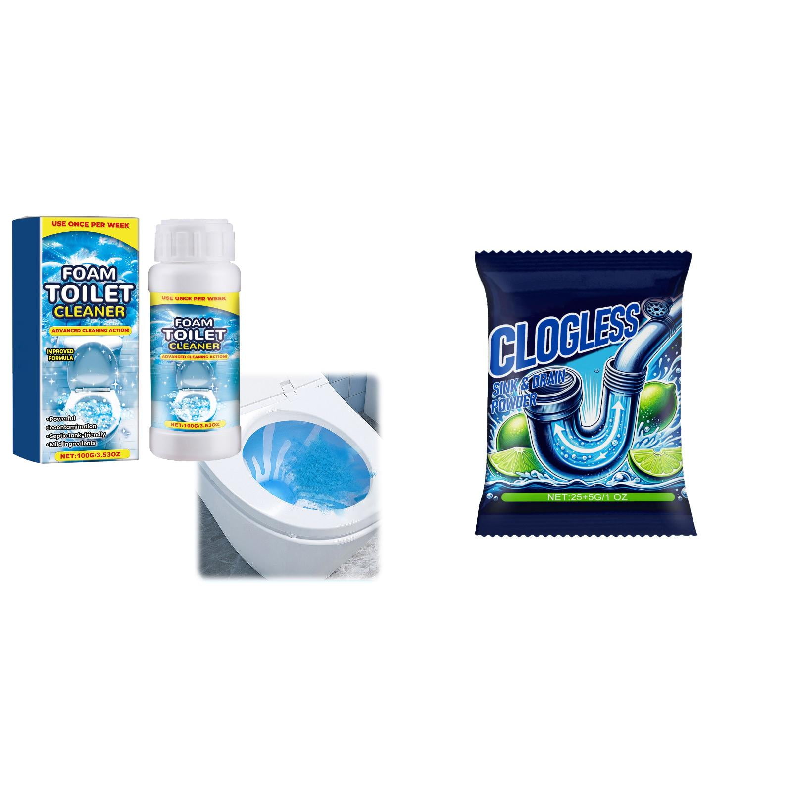 Comet Kitchen Cleaner With Bleach Decontamination Floor Foam Toilet