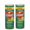 Comet Lemon Fresh Powder Cleanser with Bleach 24 Oz Scratch Free