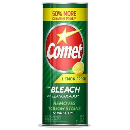 Comet 21oz Lemon Scented Multipurpose Cleaning Powder with Bleach