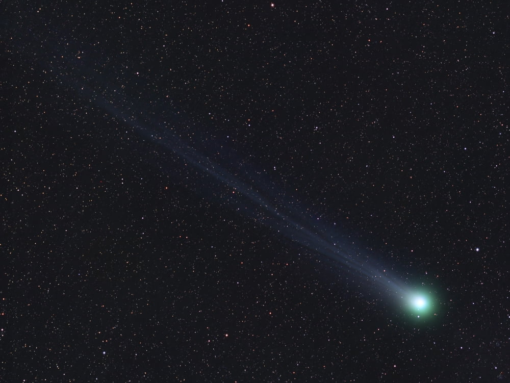 Comet Lovejoy Canvas Art - Rolf GeissingerStocktrek Images (17 x 13)