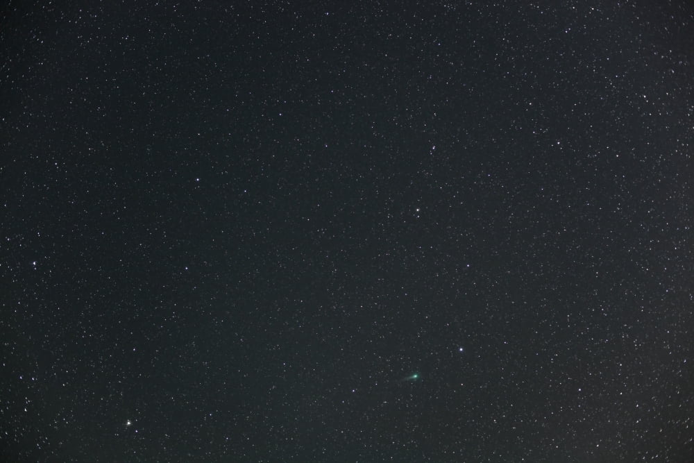 Comet Lulin Canvas Art - Yuichi TakasakaStocktrek Images (18 x 12)