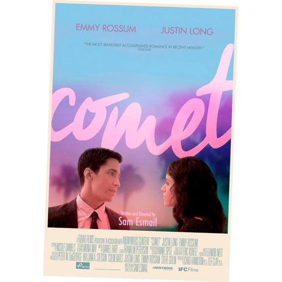 Comet Movie Poster 24in x36in Art Poster 24x36 Unframed, Age: Adults, Rectangle Poster Time