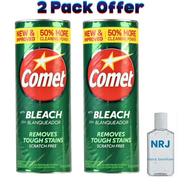 Comet Multipurpose Cleaning Powder with Bleach, 21 oz