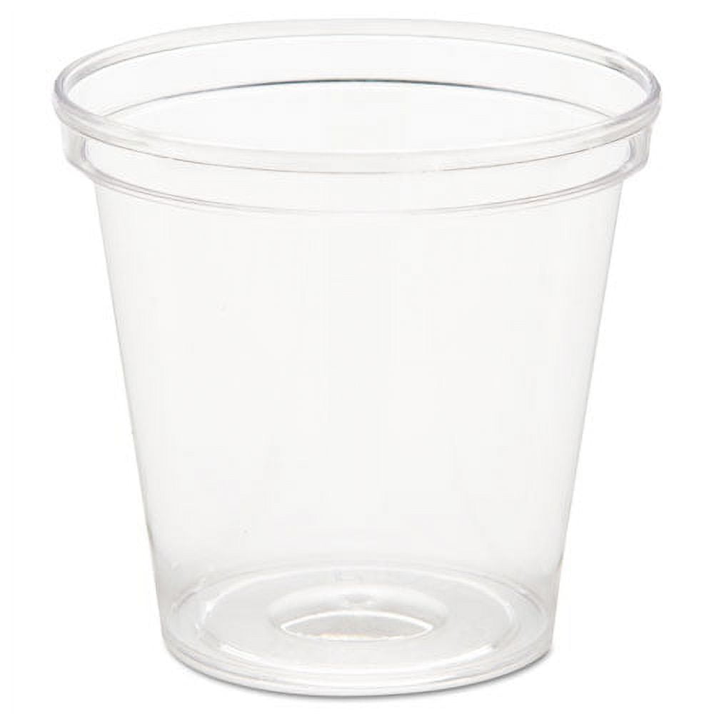 Comet Plastic Portion/Shot Glass, 2 oz, Clear, 50/Pack, 50 Packs/Carton Comet Plastic Portion/Shot Glass, 2 oz, Clear, 50/Pack, 50 Packs/Carton
