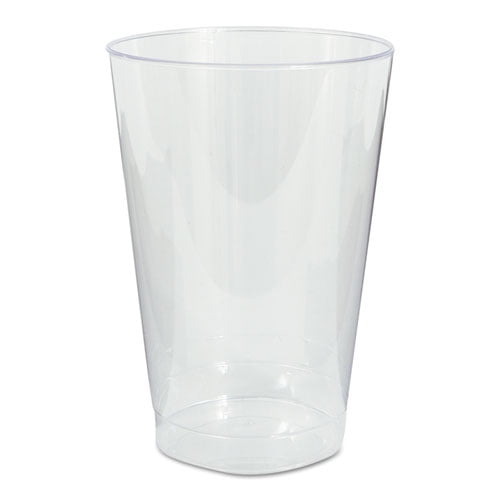 Comet Plastic Tumblers, 12 oz, Clear, 500/Carton | Bundle of 2