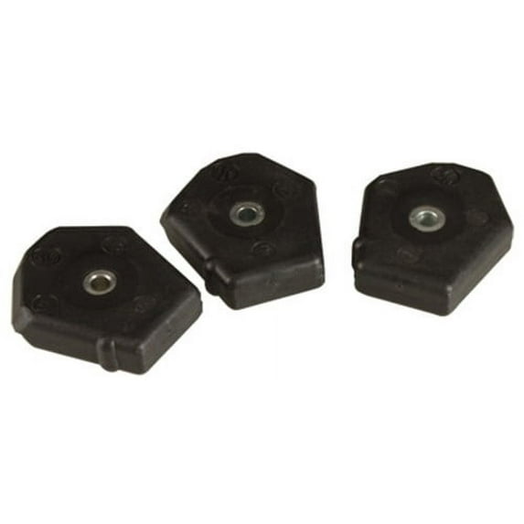 Comet Pucks, Ribbed Solid - Pentagon with Steel Insert