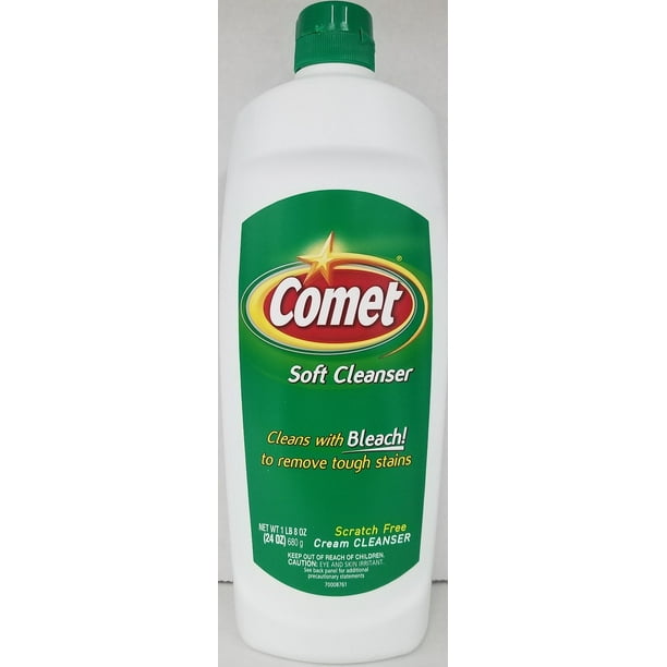 Comet Soft AllPurpose Cleaners Cream with Bleach, 24 oz