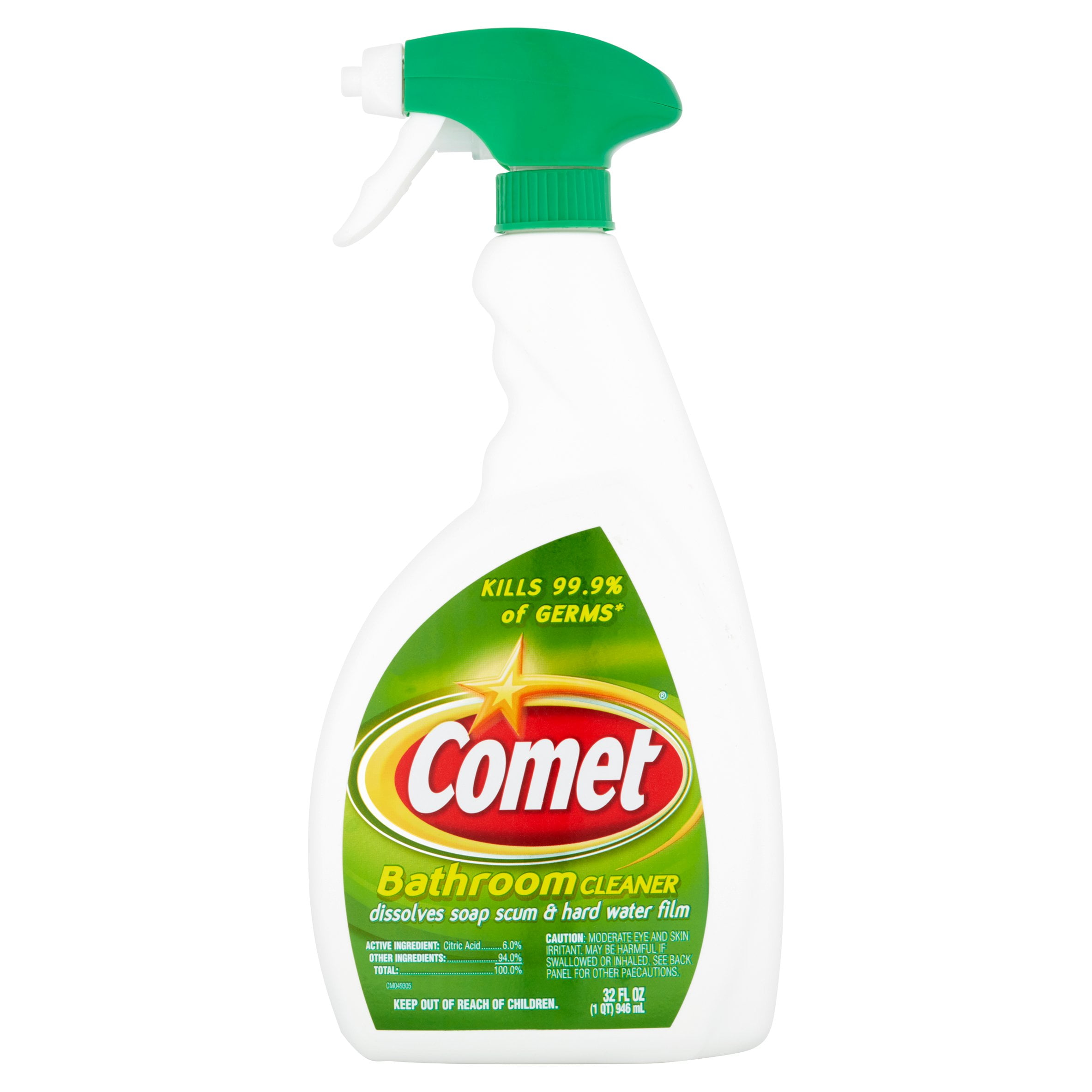 2-Pack Comet Ultra Bathroom Spray Cleaner Fresh Lemon Ultra Deep Clean, 32  oz