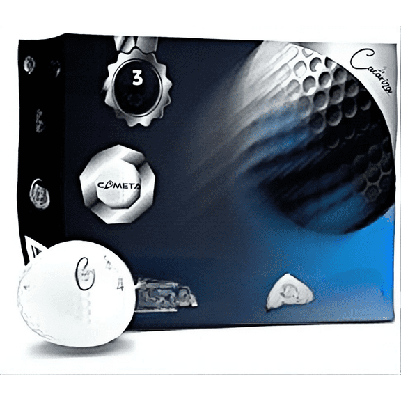 Cometa Tour Golf | Pack of 12 | Premium | 3 Layers | Increase Speed | Improve Control | The Mexican Golf Ball$$Sport & Recreation Other