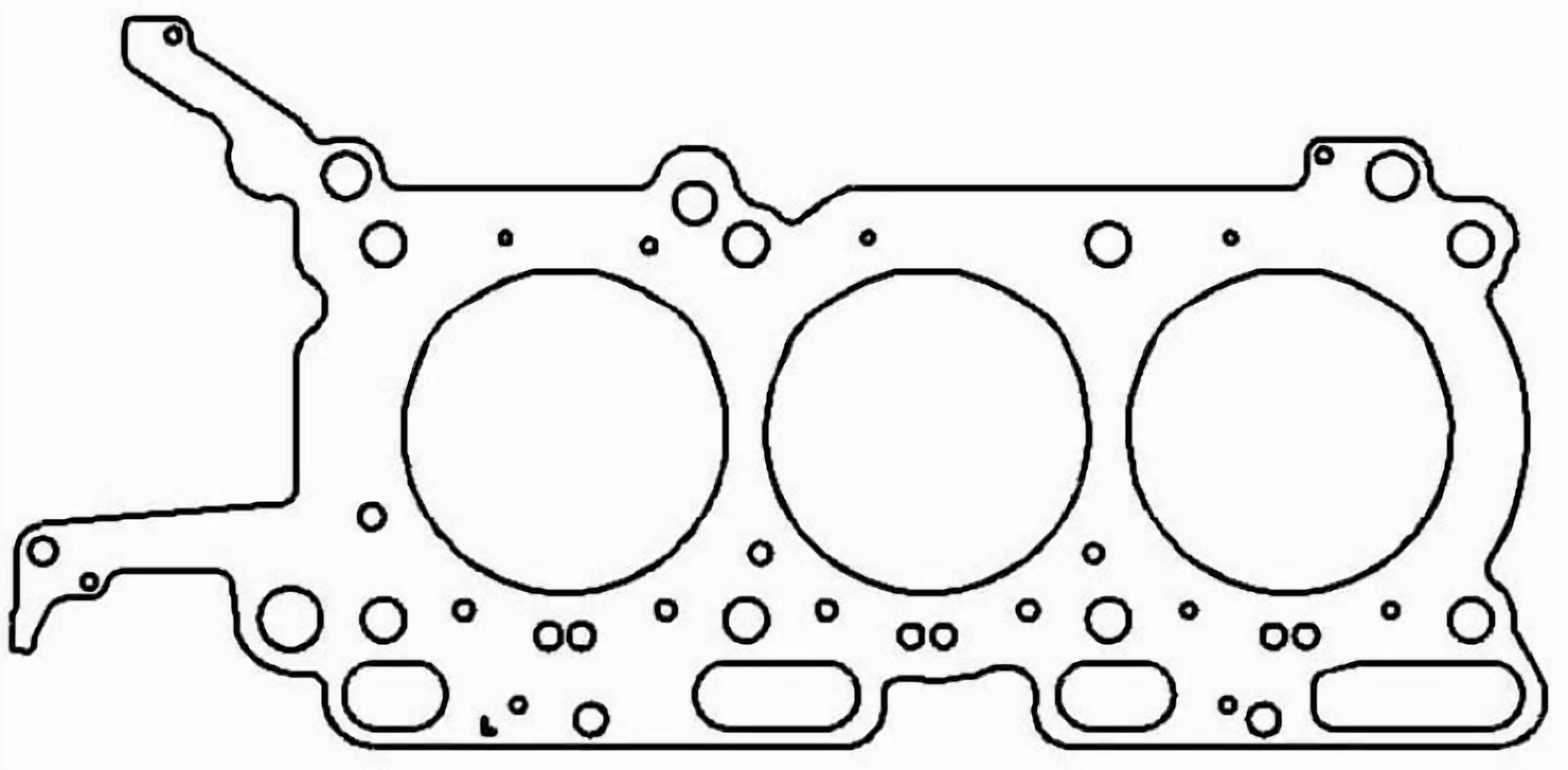 Cometic Gasket Automotive C5453 040 Cylinder Head Gasket Fits select: 2011-2019 FORD EXPLORER XLT, 2016-2017 FORD F150