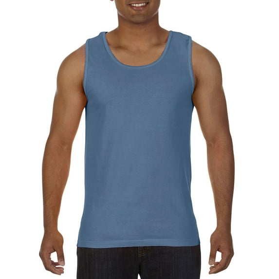 ComfClr RingSpun Tank BlueJean
