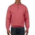 thumbnail image 1 of ComfClrs 1/4 Zip Sweat Crimson, 1 of 2