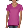 thumbnail image 1 of ComfClrs Lds Vneck T Raspberry, 1 of 1